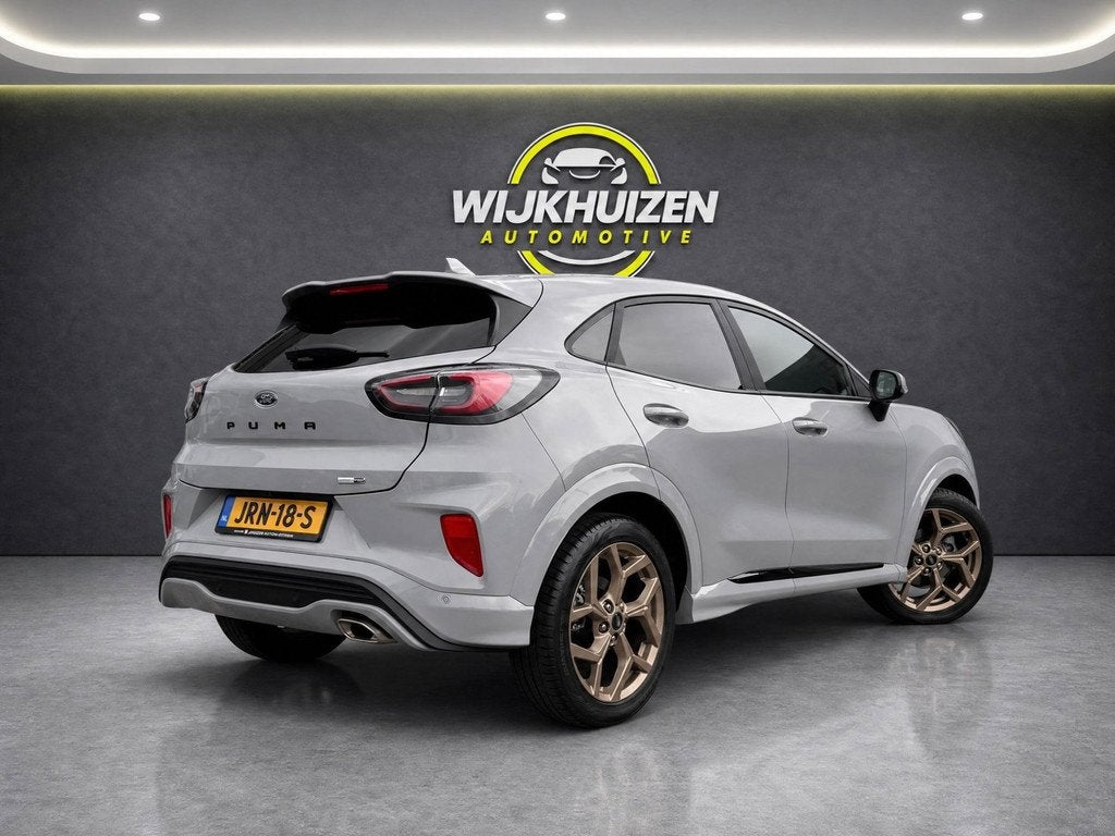 Ford PUMA 1.0 EcoBoost Hybrid ST-Line X Gold Edition met Led, Auto's, Ford, Leder en Stof, Origineel Nederlands, 155 pk, Hybride Elektrisch/Benzine