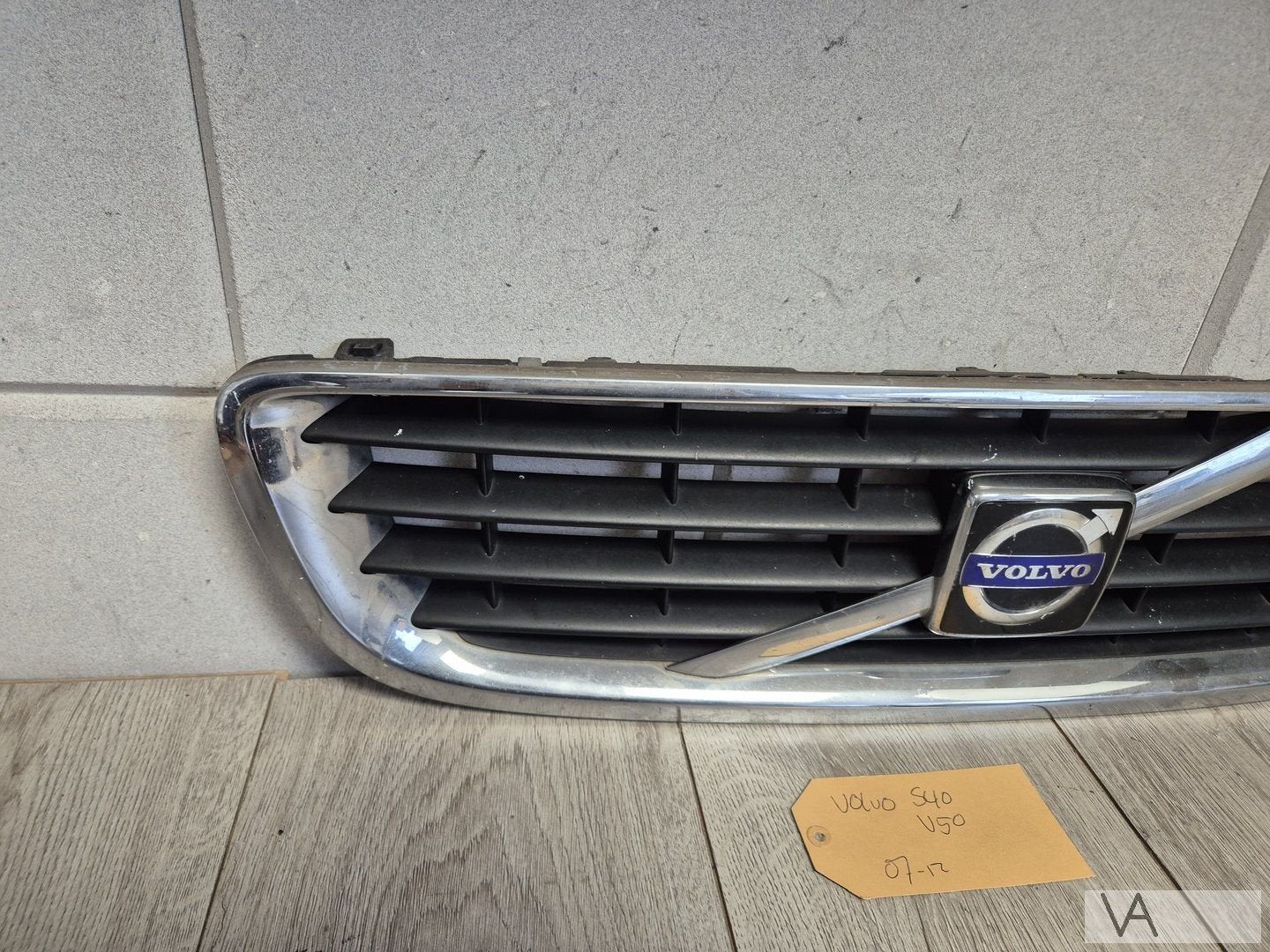 Volvo S40 / V50 2007 tot 2012 grille blokjesgrille €75 foto, Gebruikt, -, -, Ophalen of Verzenden