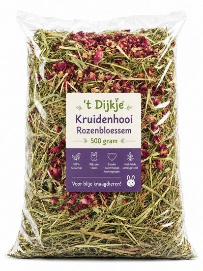 't Dijkje kruidenhooi bundel 10x500 gram, Dieren en Toebehoren, Ophalen of Verzenden, Knaagdier of Konijn