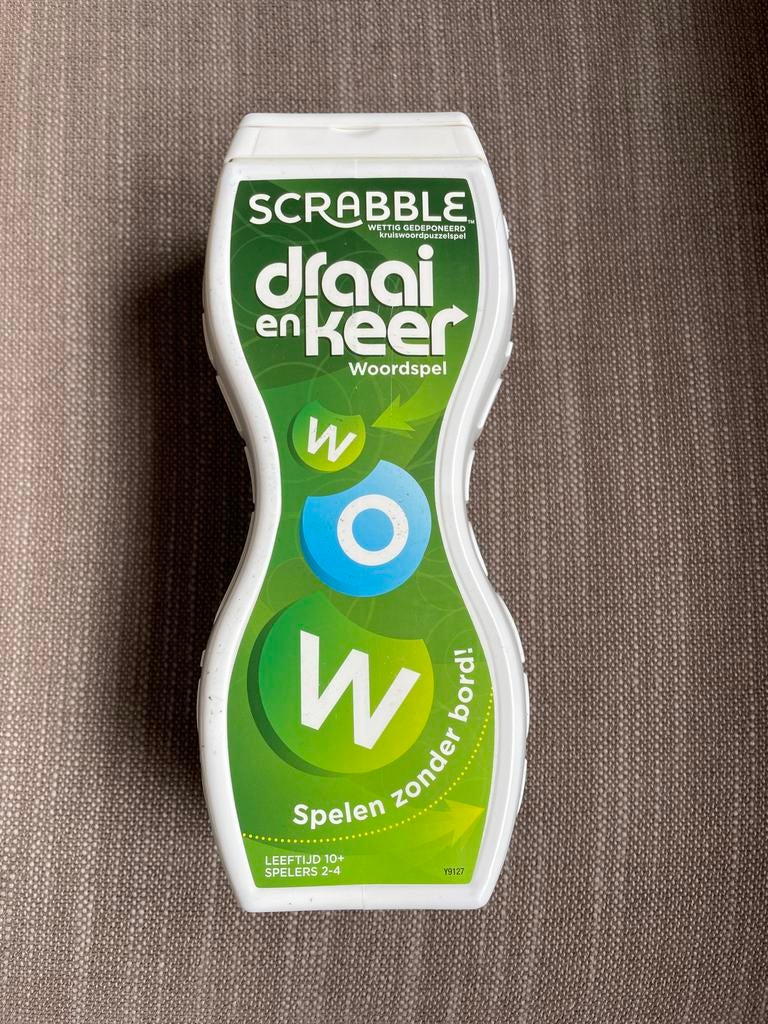 Scrabble Draai en Keer Woordspel - Spelen zonder bord!, Een of twee spelers, Ophalen of Verzenden, Zo goed als nieuw