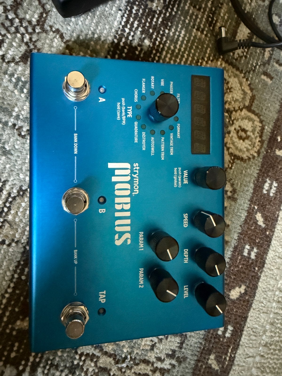 Strymon Mobius Modulatie Pedaal, Ophalen of Verzenden, Gebruikt, Chorus