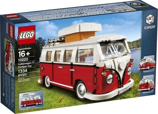 LEGO 10220 Creator Expert Volkswagen T1 Camper, Lego, Nieuw, Ophalen of Verzenden, Compleet