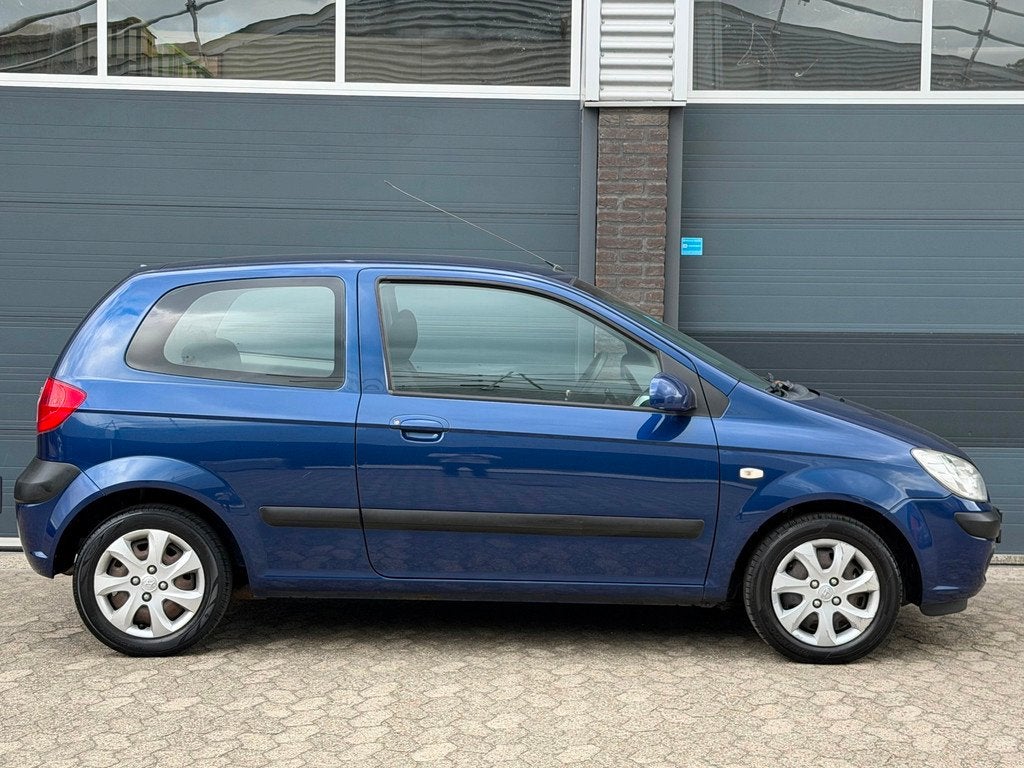 Hyundai Getz 1.1i Active Young APK 3drs in zeer goede staat, Auto's, Hyundai, Voorwielaandrijving, Gebruikt, 4 cilinders, Blauw