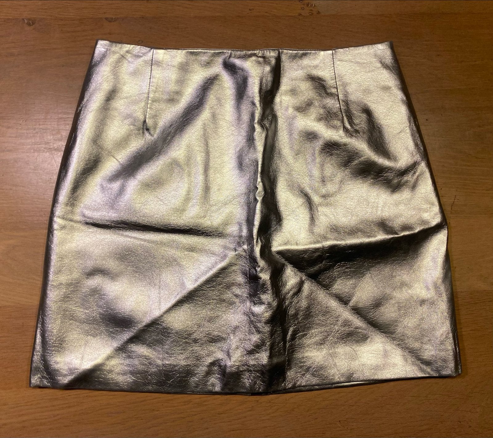 H&M kort zilverkleurig rokje, maat S, nieuw, Kleding | Dames, Nieuw, Ophalen of Verzenden, Maat 36 (S), Boven de knie