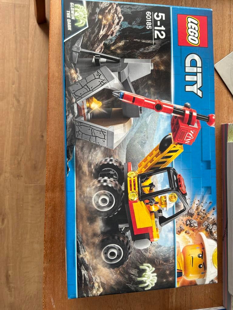 LEGO City 60185 Mijnbouw Zware Graafmachine, City, Lego, Ophalen of Verzenden, Zo goed als nieuw