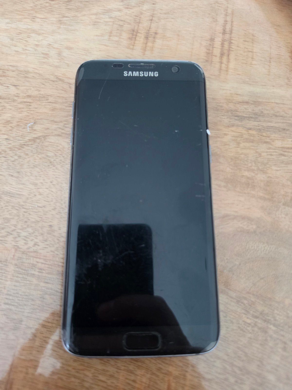 Samsung S7 Edge 32GB met extra screenprotector, Telecommunicatie, Mobiele telefoons | Samsung, Ophalen, Gebruikt, Zwart, Zonder simlock