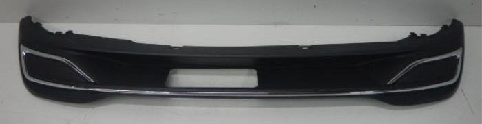 VW Golf 8 onderlip diffuser met chrome lijsten, Auto-onderdelen, Carrosserie en Plaatwerk, Ophalen, Gebruikt, Achter, Bumper