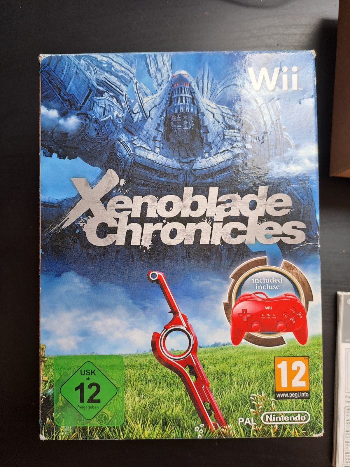 Xenoblade Chronicles Wii - Inclusief Classic Controller Pro, Spelcomputers en Games, 1 speler, Ophalen of Verzenden, Zo goed als nieuw
