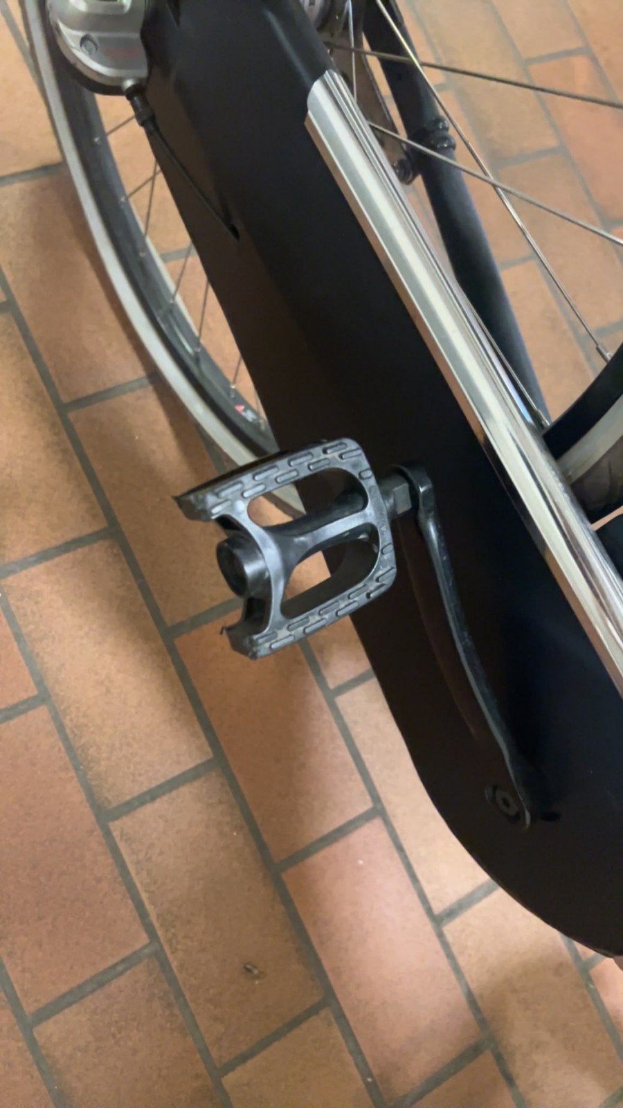 zwarte matte cortina fiets voor dames 2 jaar geleden gekocht, Overige merken, Terugtraprem, Versnellingen, Ophalen of Verzenden