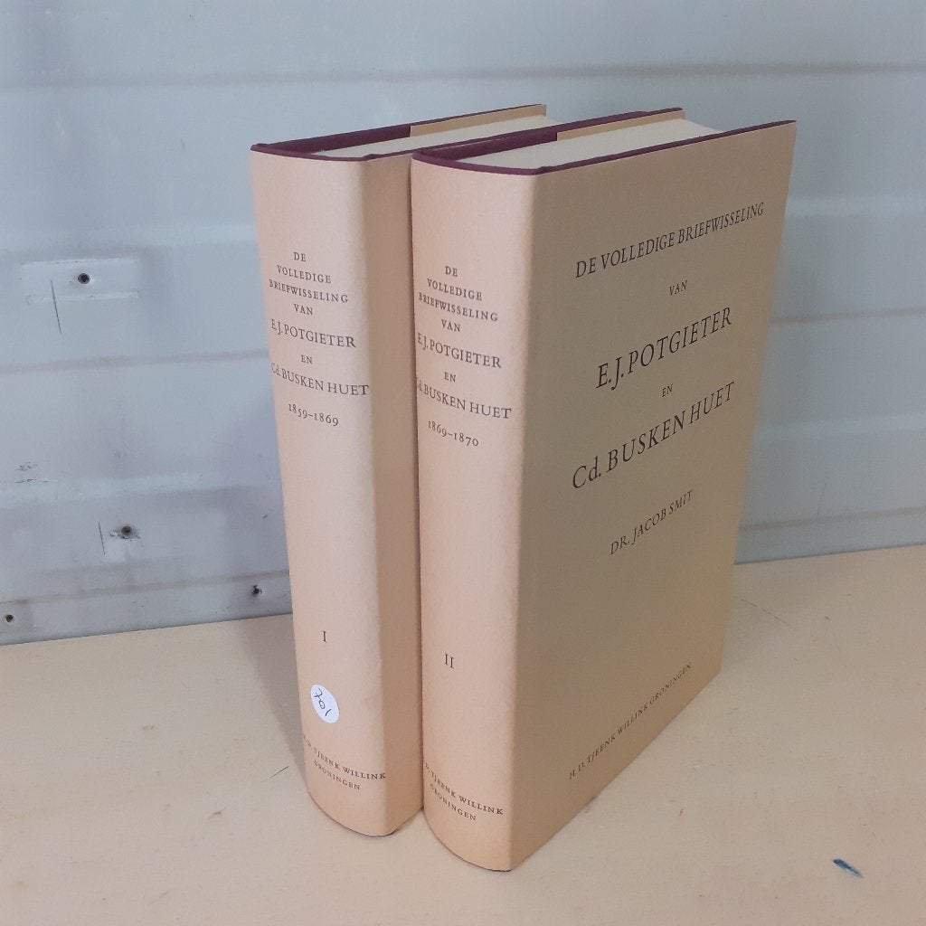 Nr. 701 De volledige briefwisseling van E.J. Potgieter en Cd, Ophalen of Verzenden, Gelezen, Jacob Smit