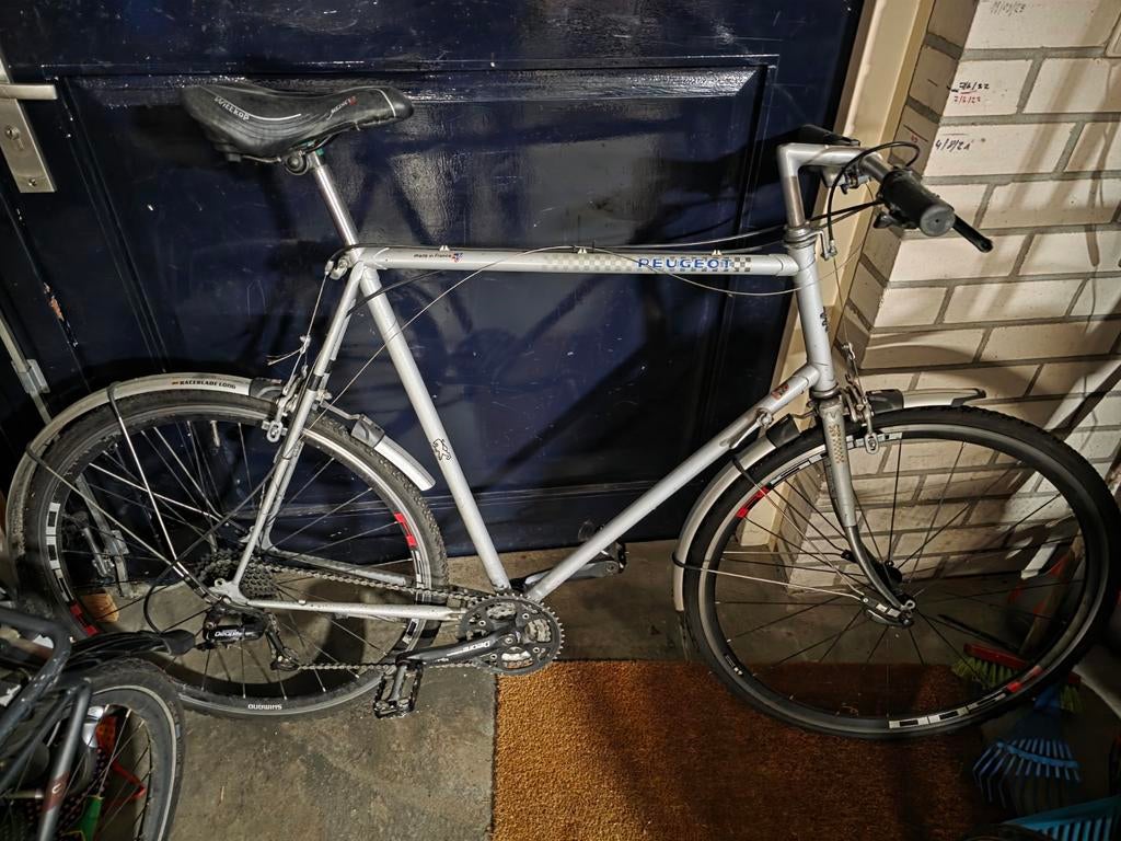 Peugoet Corbolite 103 retro racefiets staal deore 64cm, Fietsen en Brommers, Ophalen