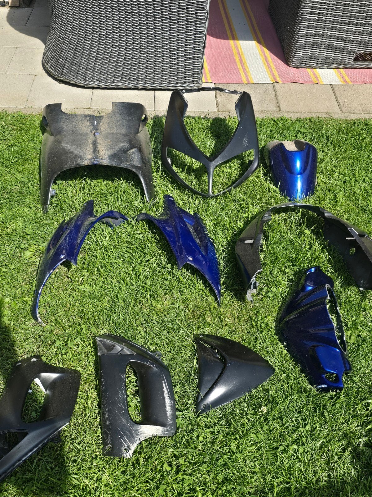 Kappen set Peugeot Speedfight 2., Ophalen, Gebruikt, Kap, Yamaha