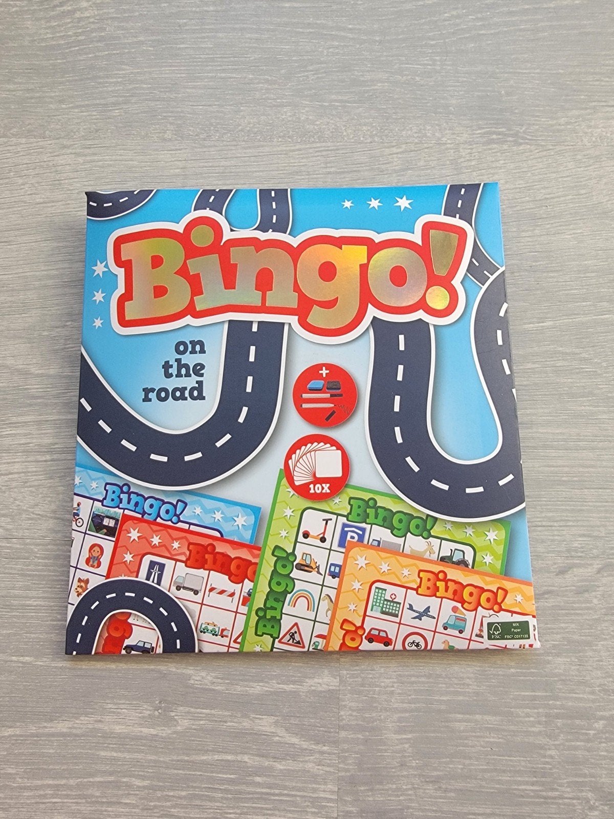 bingo on the road bordspel compleet nieuw, Ophalen of Verzenden, Nieuw