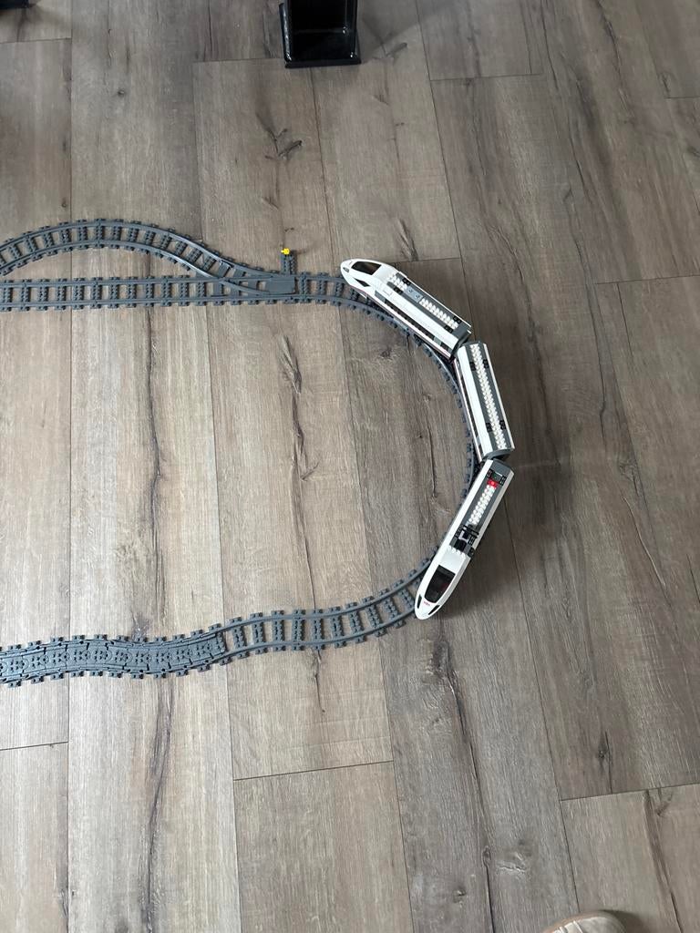 LEGO City Trein 60051 Hogesnelheidstrein met Rails, Treinset, Gelijkstroom of Wisselstroom, Zo goed als nieuw, Ophalen