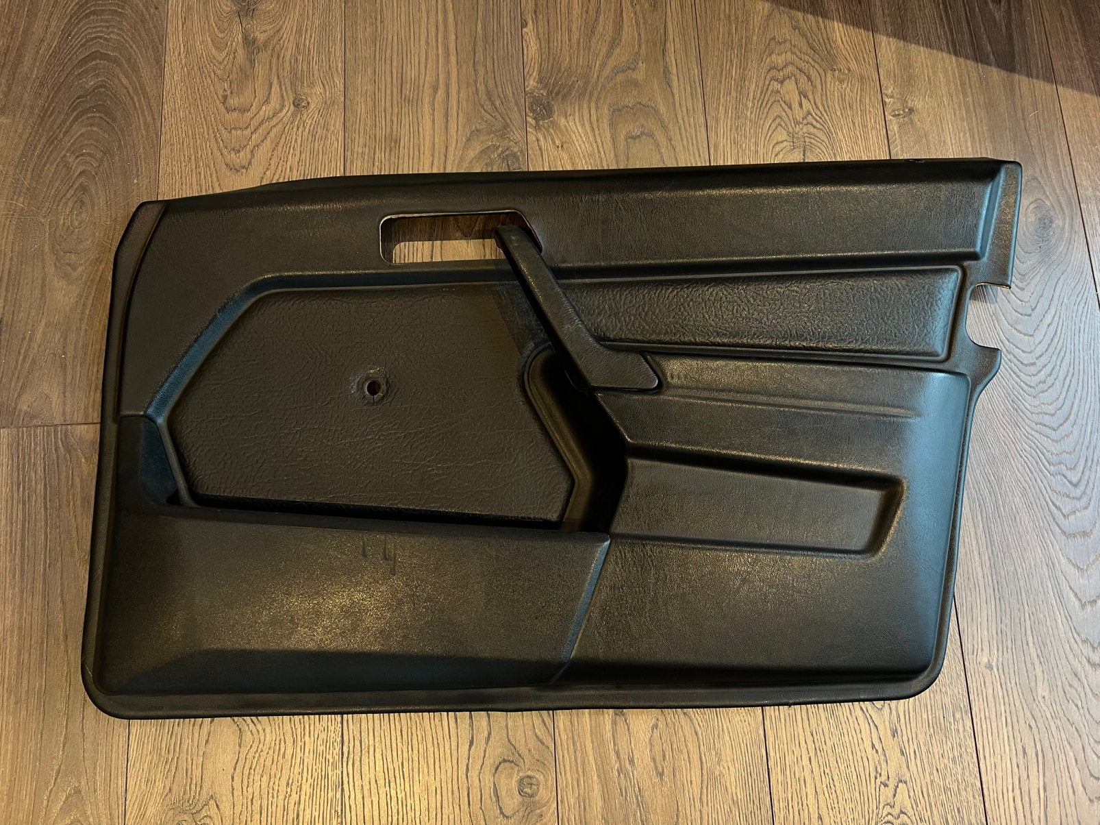 Mercedes W201 190E Deurpaneel bekleding zwart leder, Ophalen of Verzenden, Gebruikt, Mercedes-Benz