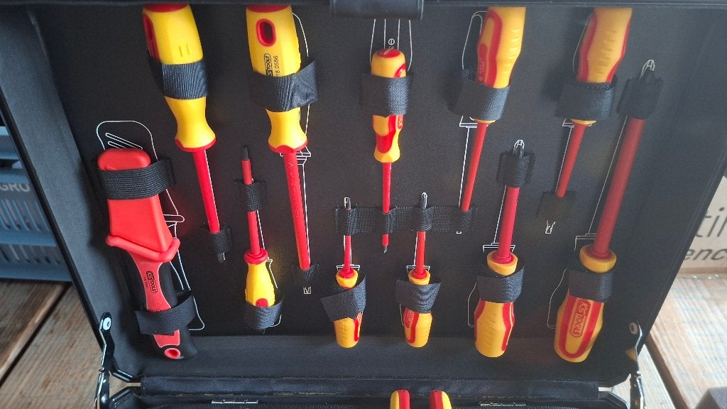 KS Tools gereedschapsset voor Hybride / electrische auto's., Auto diversen, ,, Nieuw, Ophalen of Verzenden, ,
