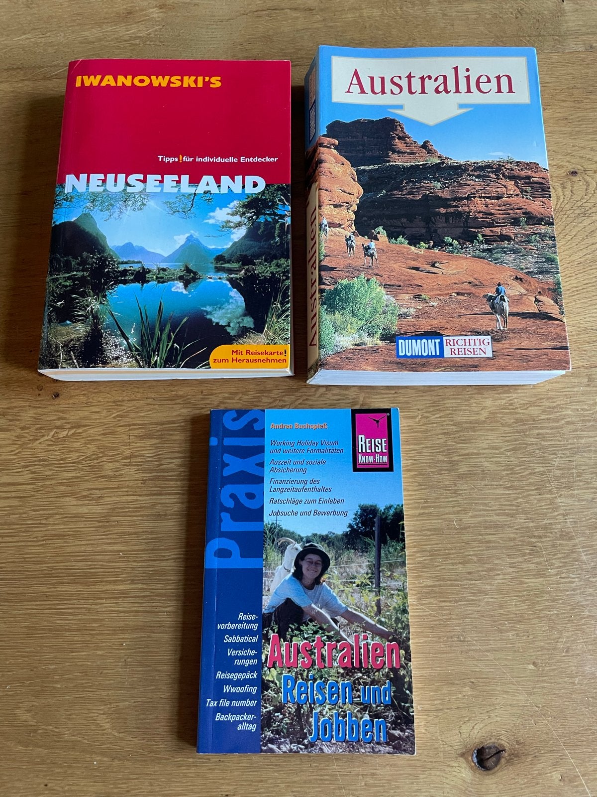 Reisgidsen Nieuw-Zeeland en Australië (3 stuks), Boeken, Reisgidsen, Reisgids of -boek, Gelezen, Overige merken, Australië en Nieuw-Zeeland