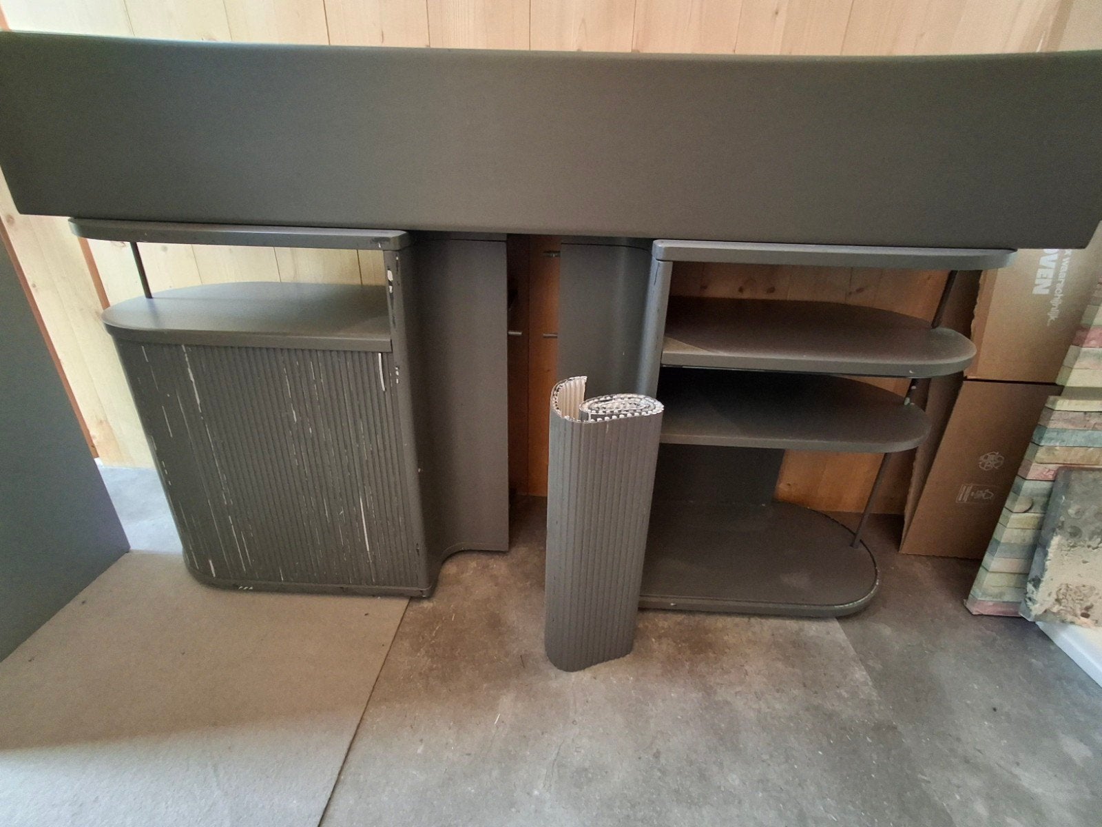 Auping Auronde nachtkastjes, Ophalen, Gebruikt, Hout