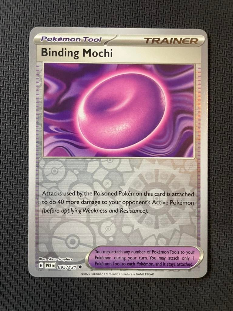 Binding Mochi 095/131 Reverse Holo Prismatic Evolutions, Ophalen of Verzenden, Zo goed als nieuw