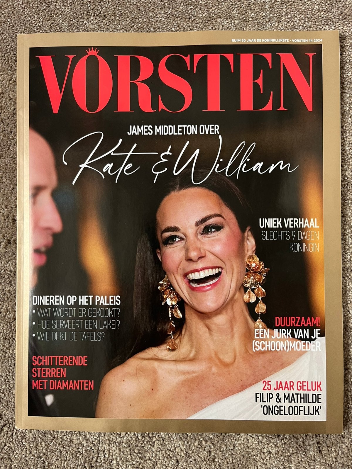 Vorsten 14-2024, Verzamelen, Koninklijk Huis en Royalty, Ophalen of Verzenden, Nieuw, Kaart, Foto of Prent