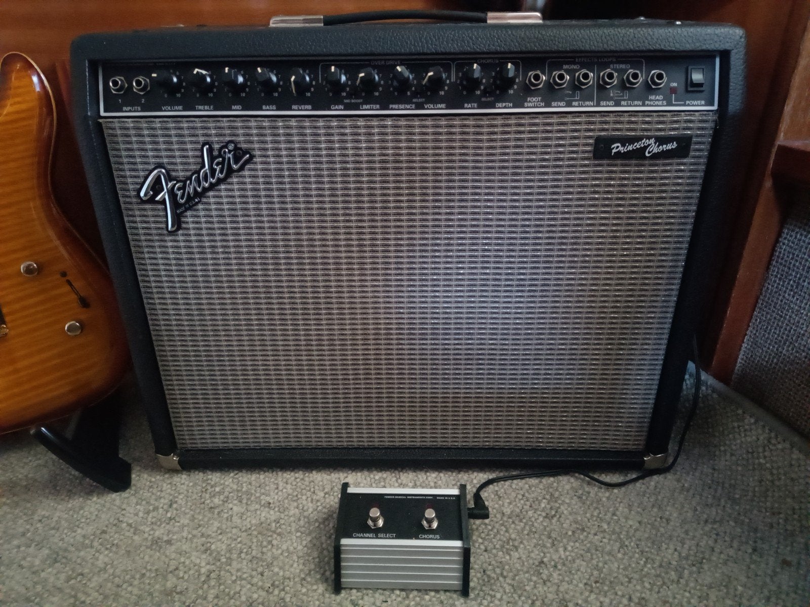 Fender Princeton Chorus gitaarversterker jaren '90, Muziek en Instrumenten, Versterkers | Bas en Gitaar, Ophalen of Verzenden