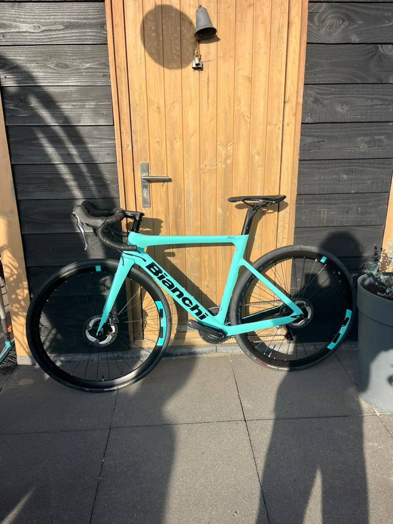Bianchi Aria Ultegra 2022, Gebruikt, Heren, Meer dan 20 versnellingen, Schijfrem