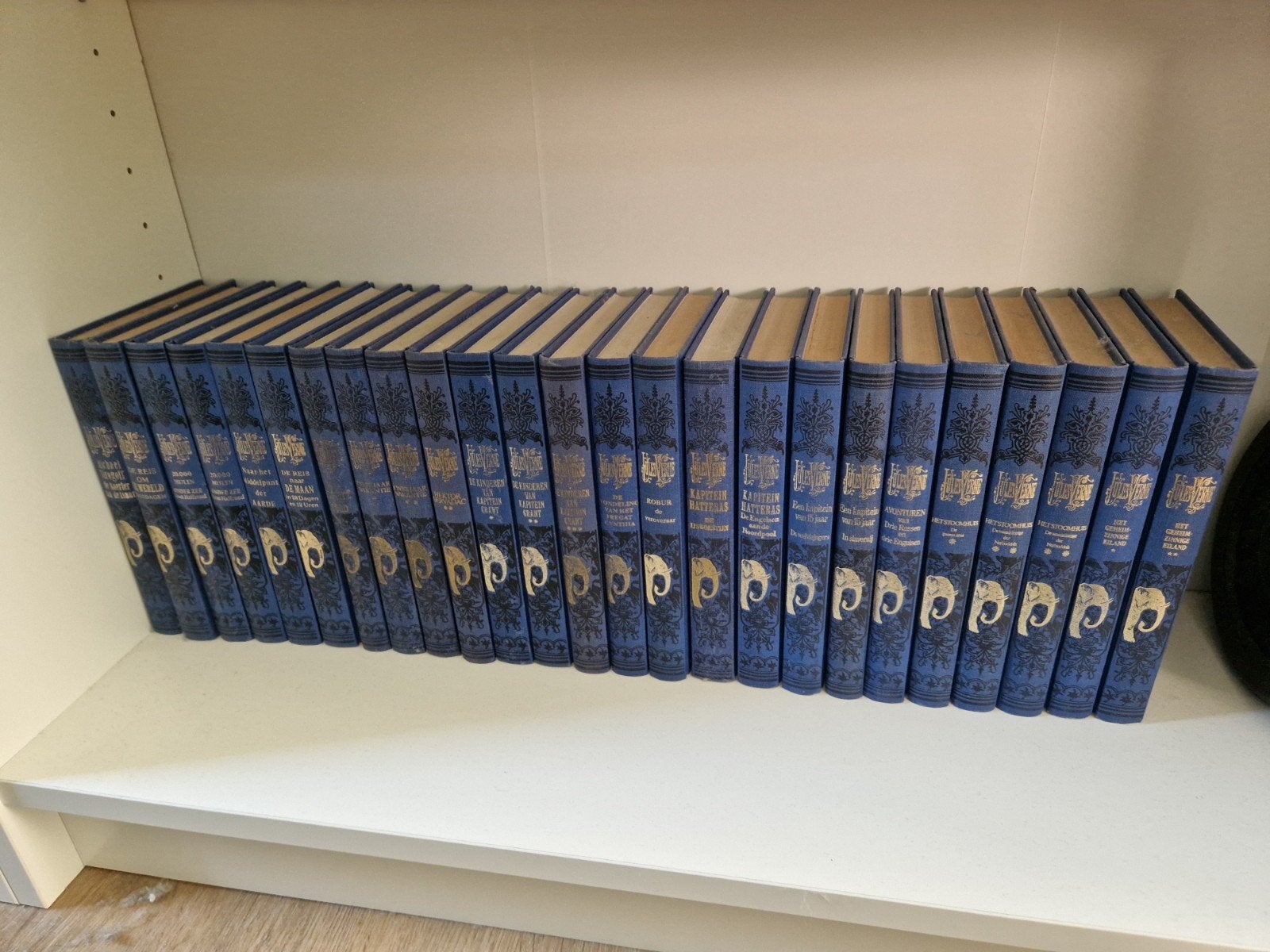 Bijna complete collectie Jules Verne - 24 delen, Boeken, Ophalen of Verzenden, Gelezen, Jules Verne