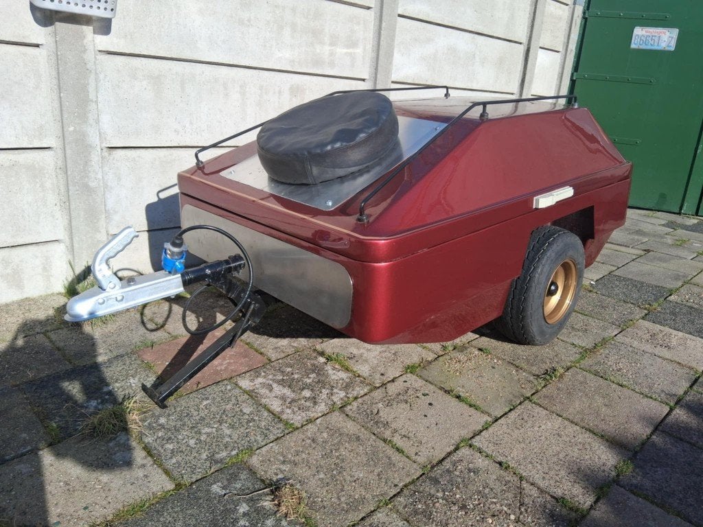 motor aanhanger Squire D18, Ophalen, Zo goed als nieuw