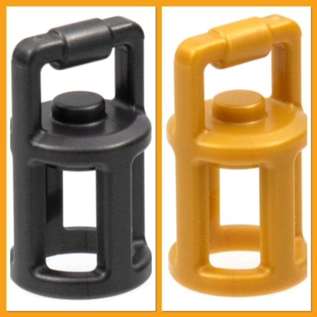 lego lantaarn goud (6) of zilver/donker grijs (8), Ophalen of Verzenden, Nieuw, Accessoire, Lego
