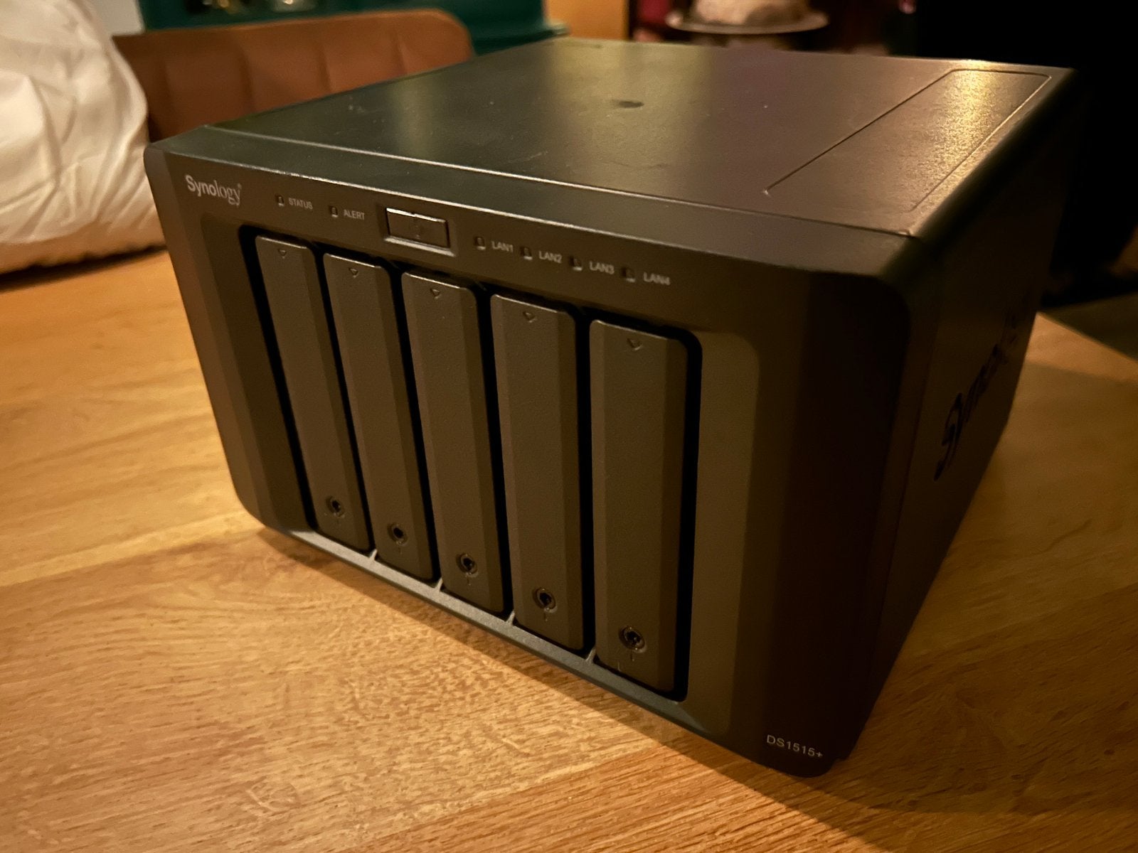 Te koop: Synology DiskStation DS1515+ (16GB RAM), Ophalen of Verzenden, Gebruikt