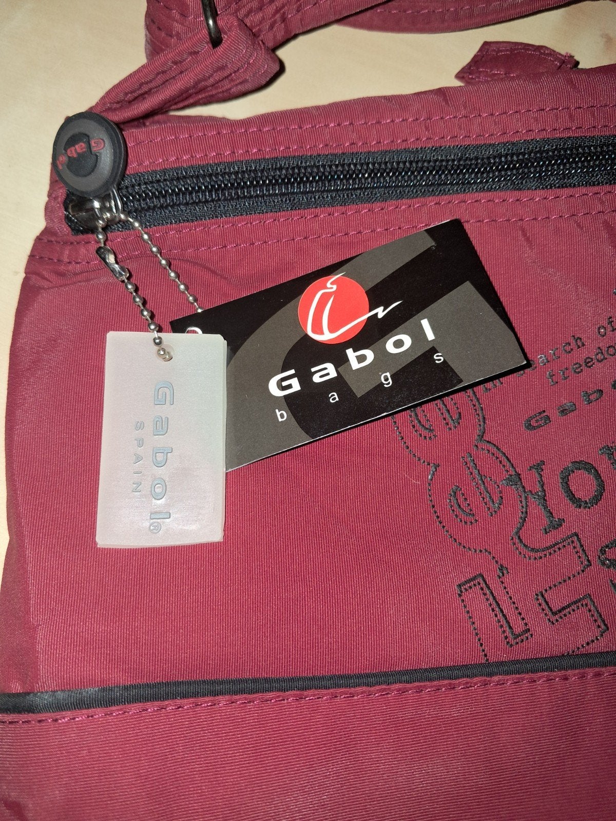 Leuk Gabol Schoudertasje - Nieuw met labels, Ophalen of Verzenden, Nieuw, Rood, Schoudertasje