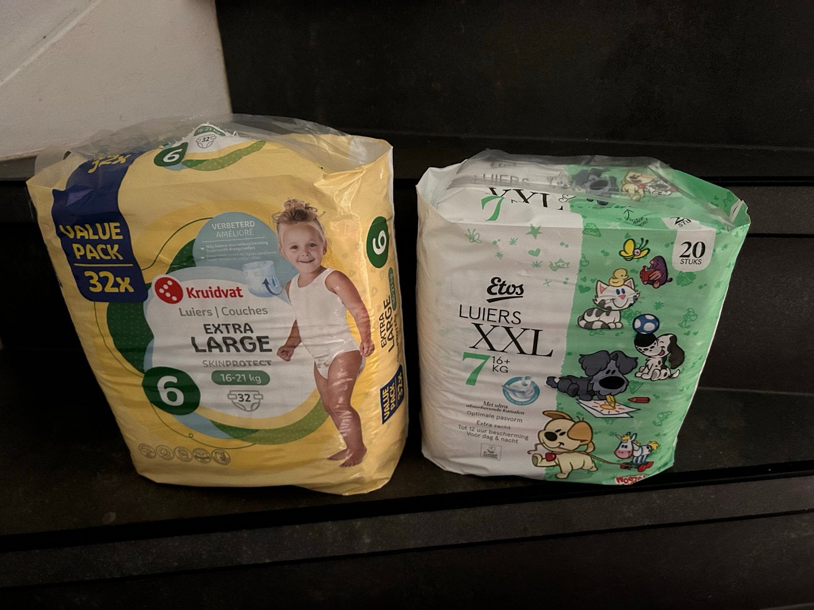 Kruidvat en Etos Luiers - Maat 6 en 7, Ophalen, Nieuw