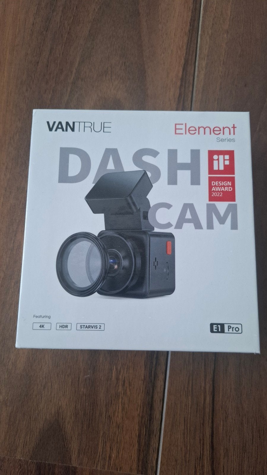 Vantrue Element 1 Pro 4K Dashcam - Nieuw in doos, Auto diversen, Dashcams, Ophalen of Verzenden, Nieuw