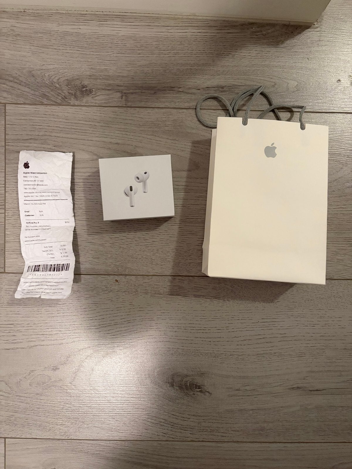 Nieuwe Apple AirPods Pro 3 - Ongeopend met bon en tasje, In-ear, Verzenden, Bluetooth, Nieuw