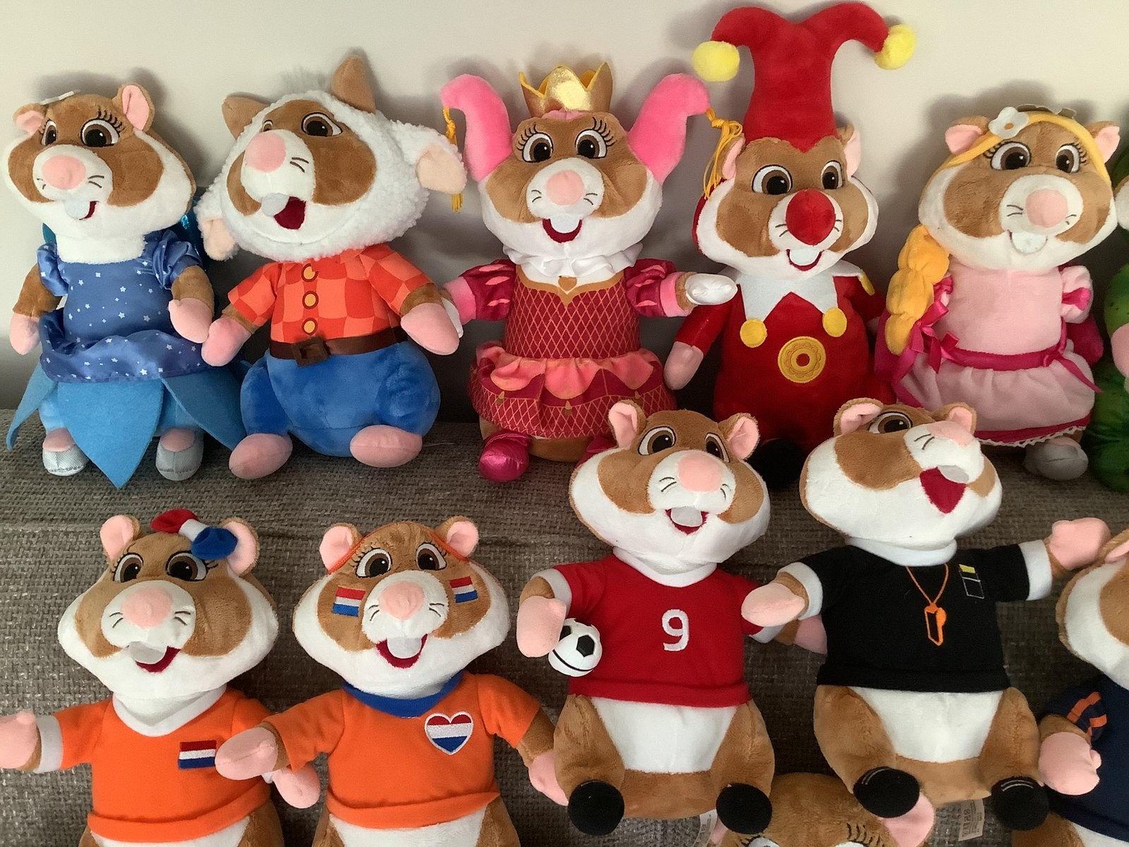 Super veel AH pluche knuffel hamster oa Efteling hamsters, Ophalen of Verzenden, Zo goed als nieuw, Overige typen