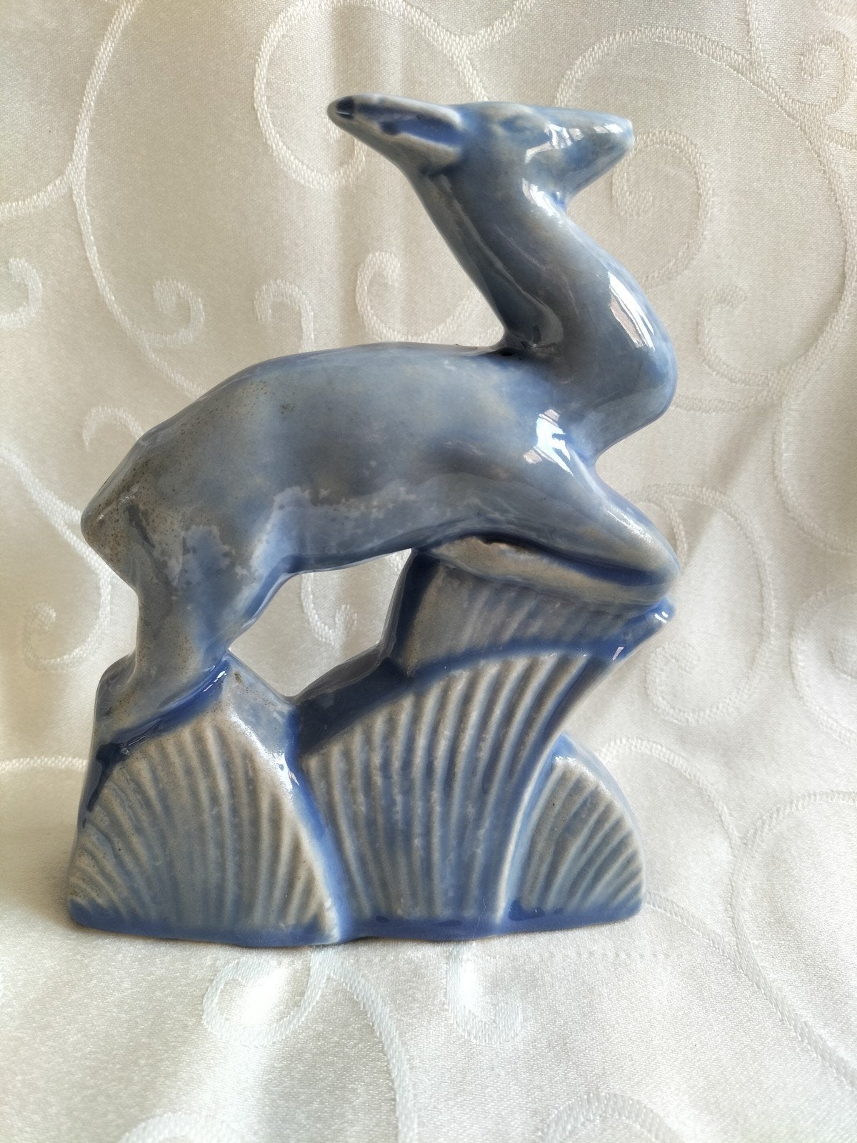 Lemanceau Keramiek Hert- Art Deco Stijl, Ophalen of Verzenden