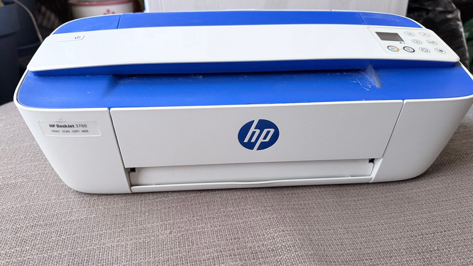 HP DeskJet 3760 All-in-One Printer, Inkjetprinter, All-in-one, Kleur printen, Ophalen of Verzenden