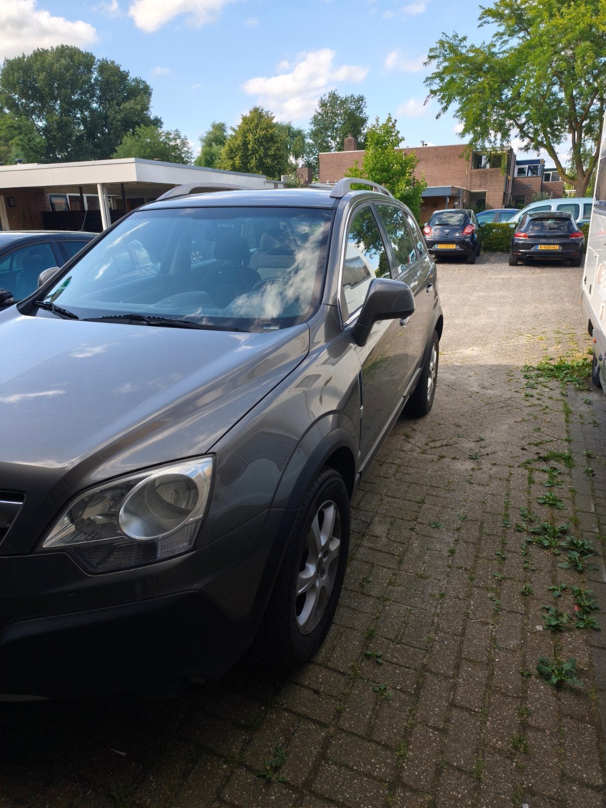 Opel Antara 2.4 16V 2007 Beige, Auto's, Opel, 4 cilinders, Beige, Handgeschakeld, Vierwielaandrijving