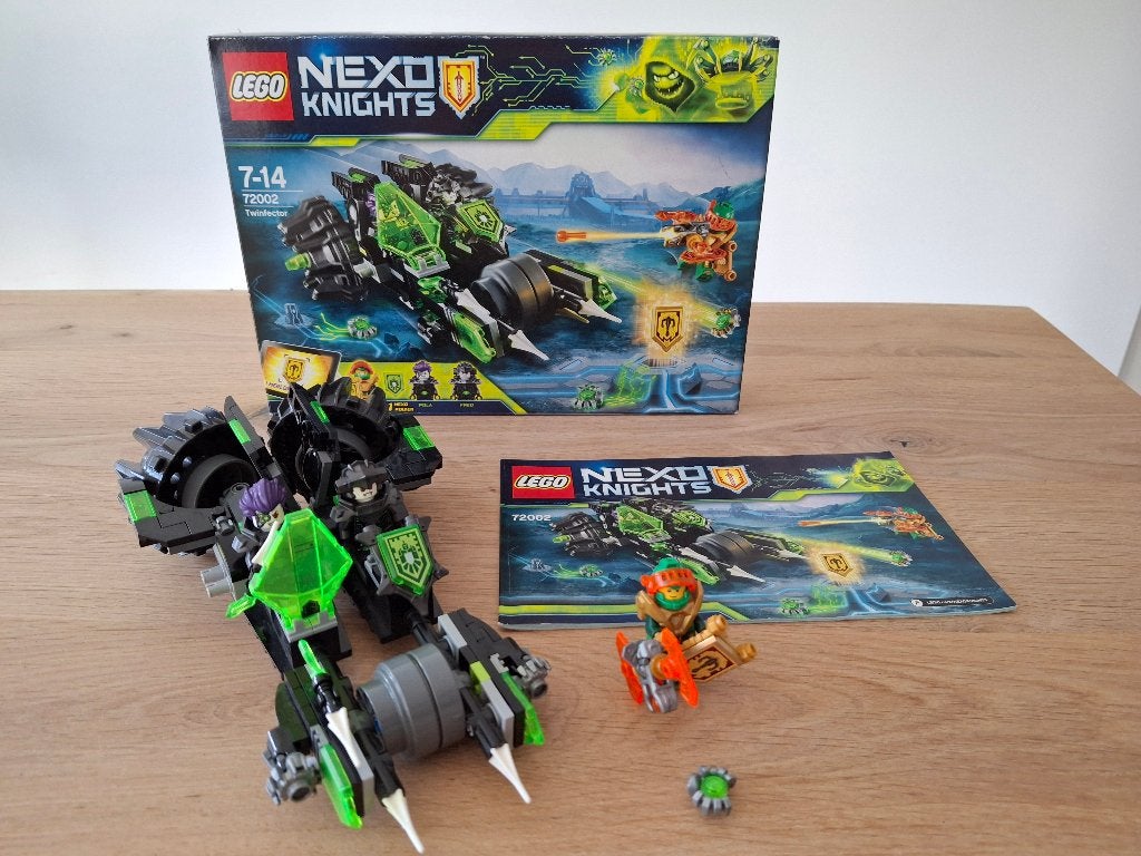 LEGO Nexo Knights 72002 Twinfector, Inclusief instructies, Overige thema's, Lego, Ophalen of Verzenden