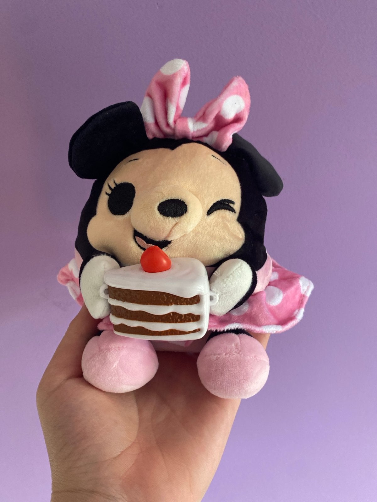 Mini Mouse snackel knuffel Disney, Ophalen, Muis, Disney, Zo goed als nieuw