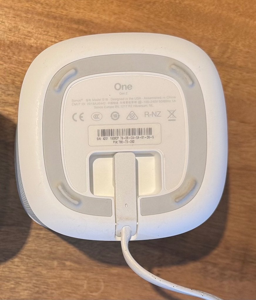 Sonos One Gen 2 + Sonos One SL – wit – mooie stereoset