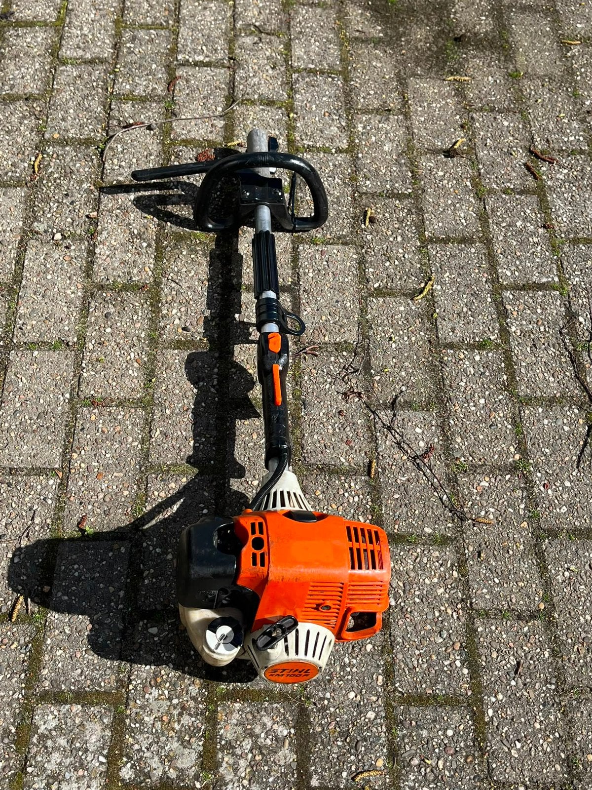 STIHL KM 100R, Ophalen, Zo goed als nieuw, Benzine