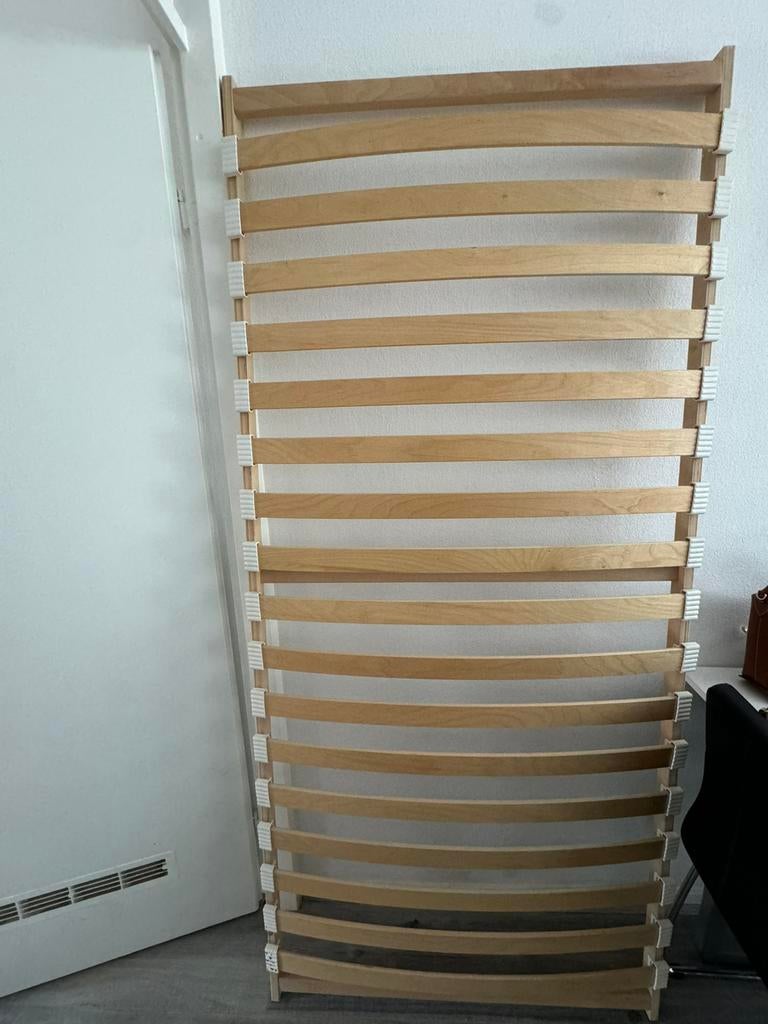 Lattenbodem eenpersoons, Ophalen of Verzenden, Zo goed als nieuw, Eenpersoons, 90 cm