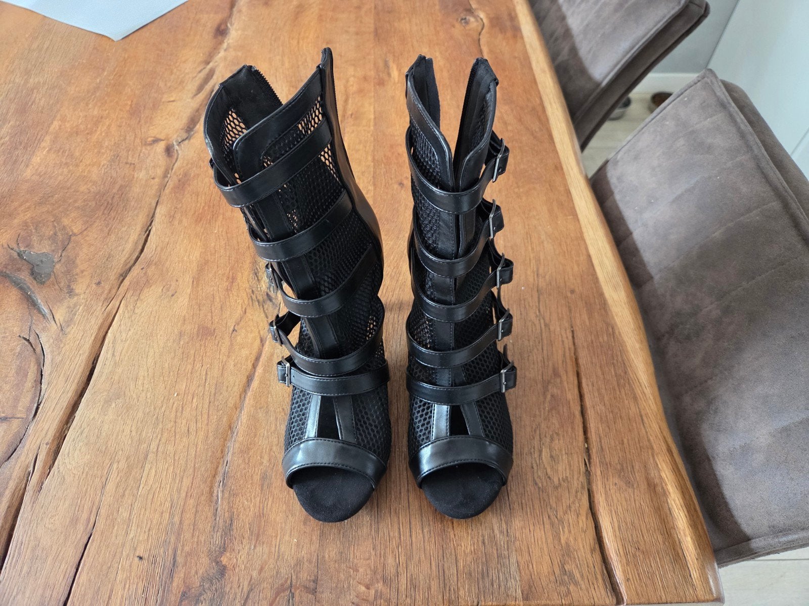 Nieuwe dansschoenen (maat 40) voor salsa, kizomba, bachata, Kleding | Dames, Schoenen, Ophalen of Verzenden, Nieuw, Zwart, Dansschoenen