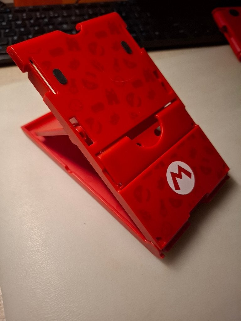 HORI PlayStand Super Mario Edition voor Nintendo Switch 2x, Ophalen of Verzenden, Zo goed als nieuw, Met 1 controller, Switch Original