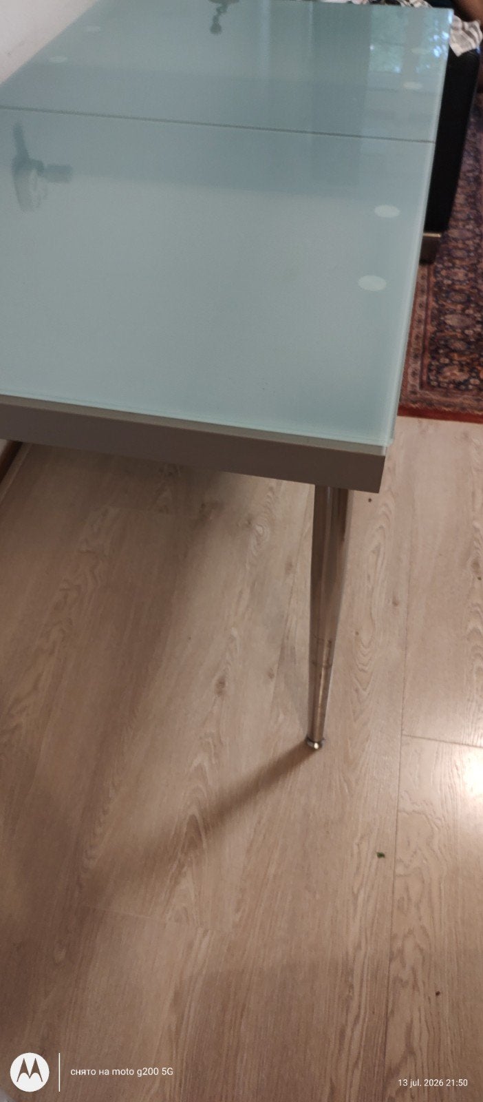 Tafel, Ophalen of Verzenden, Rechthoekig, 50 tot 100 cm