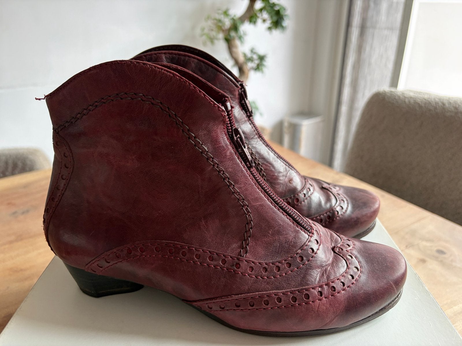 Partij Vintage schoenen, Ophalen of Verzenden, Gedragen, Overige kleuren, Schoenen met lage hakken