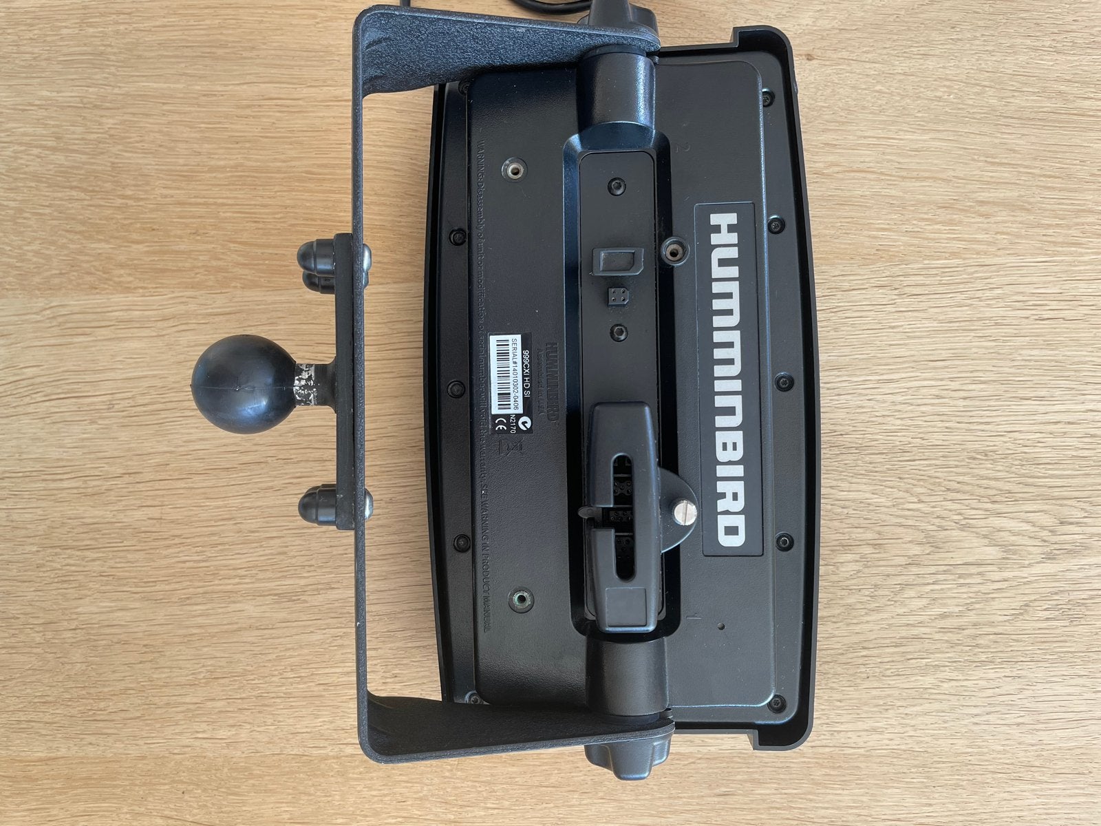 Humminbird 999cxi HD SI + voedingskabel, Ophalen of Verzenden, Gebruikt, Kaartplotter of Fish Finder