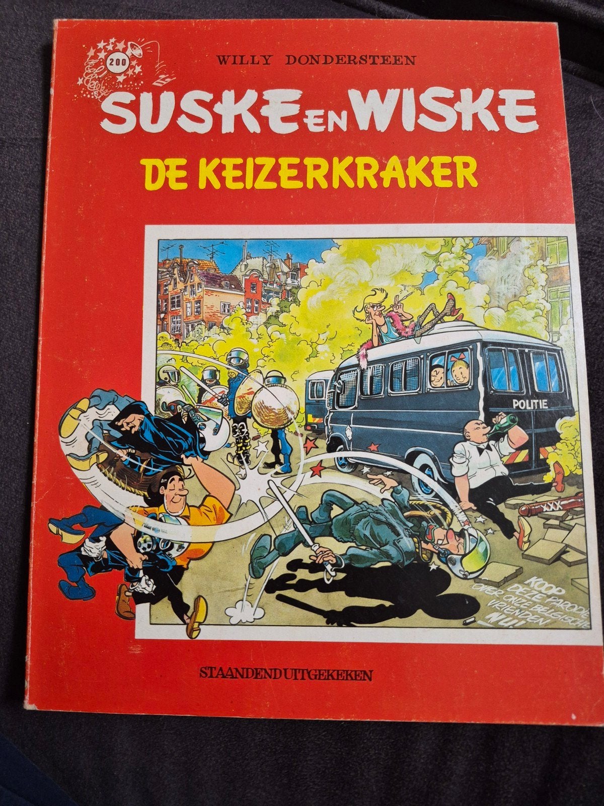 Suske en Wiske - De Keizerkraker (1982, gelijmd, nieuwstaat), Eén stripboek, Ophalen of Verzenden, Zo goed als nieuw