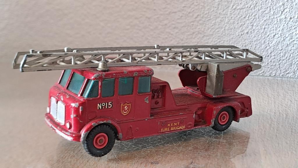 Merryweather fire engine Matchbox king size no 15 1964, Ophalen of Verzenden